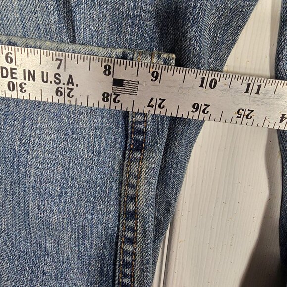 Levis 569 Blue Jeans Size 36X34 Men's Wide Straight Leg Denim - Picture 8 of 10